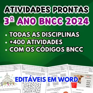 ATIVIDADES - 3º ANO FUNDAMENTAL - BNCC 2024