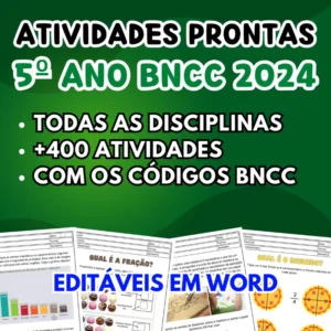 ATIVIDADES - 5º ANO FUNDAMENTAL - BNCC 2024