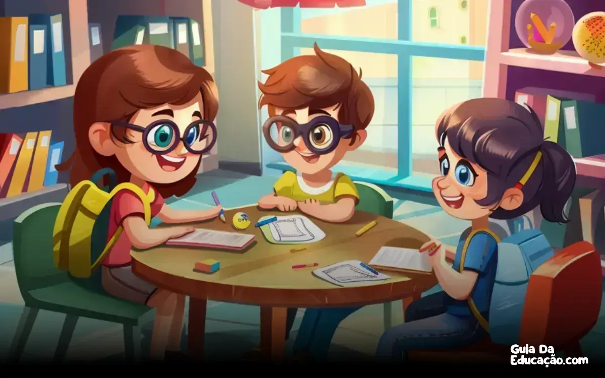 Histórias e jogos com cores na educação