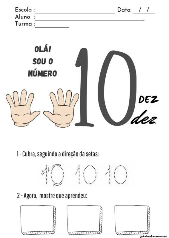 10 Exercícios de Alfabetização para Baixar 11 10 Exercícios De Alfabetização
