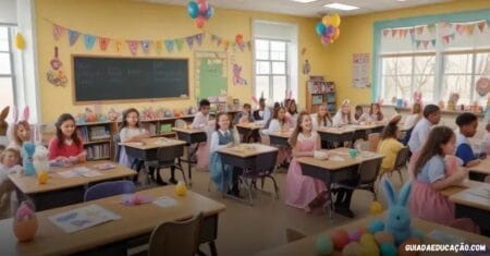 Plano de aula pronto sobre páscoa: otimize seu ensino com prazos reduzidos