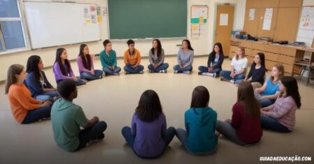 plano de aula pronto com roda de conversa: otimize seu tempo em sala