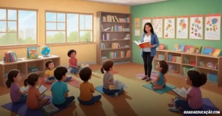 Plano de aula pronto para educação infantil com histórias encantadoras